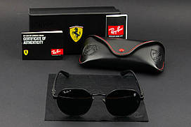 Сонцезахисні окуляри RAY BAN Ferrari поляризаційні UV400 (арт. RB0303-P) чорний