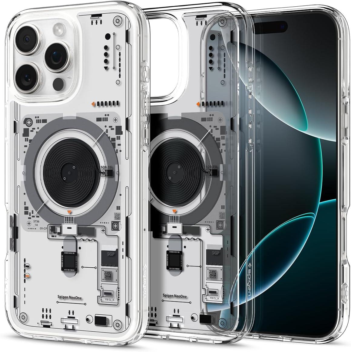 Чохол Spigen для iPhone 16 Pro Max - Ultra Hybrid MagFit, Neo One (ACS08791)