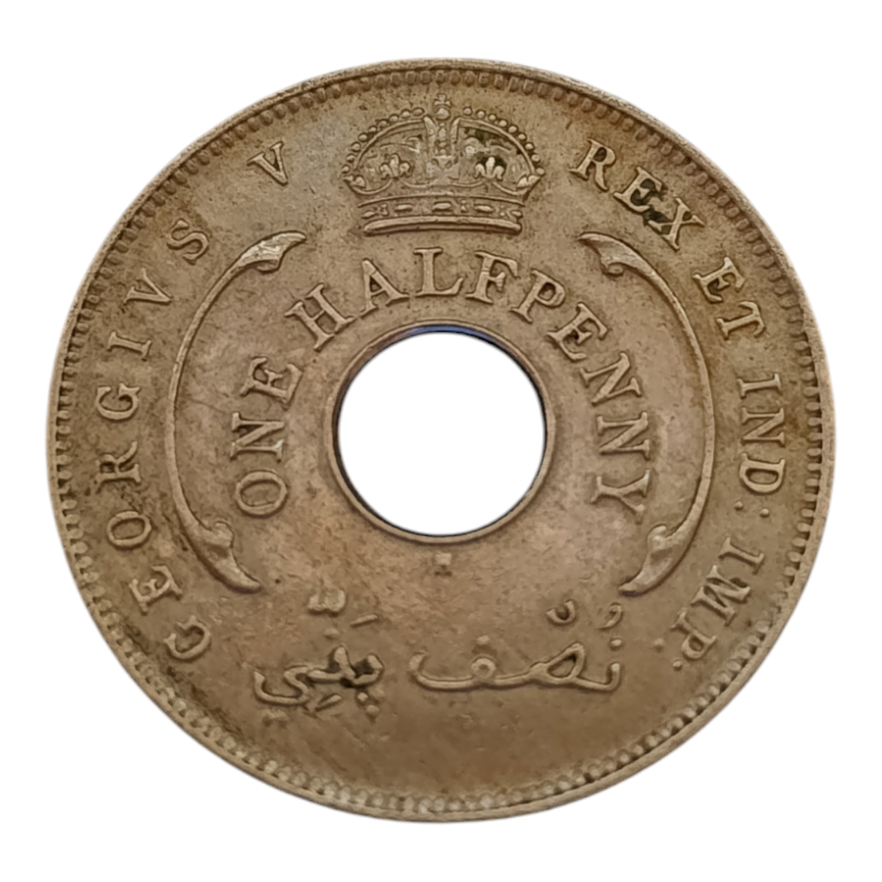 Британська Західна Африка ½ пенні, 1911