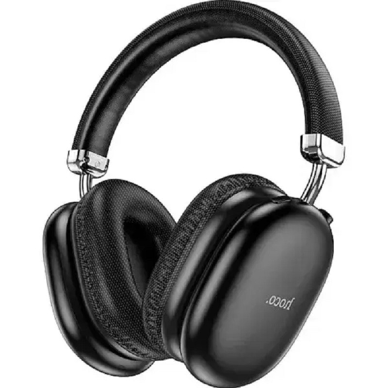 Навушники накладні Hoco W35 Max Joy з мікрофоном BT5.3 AUX TF 90h Black, фото 1
