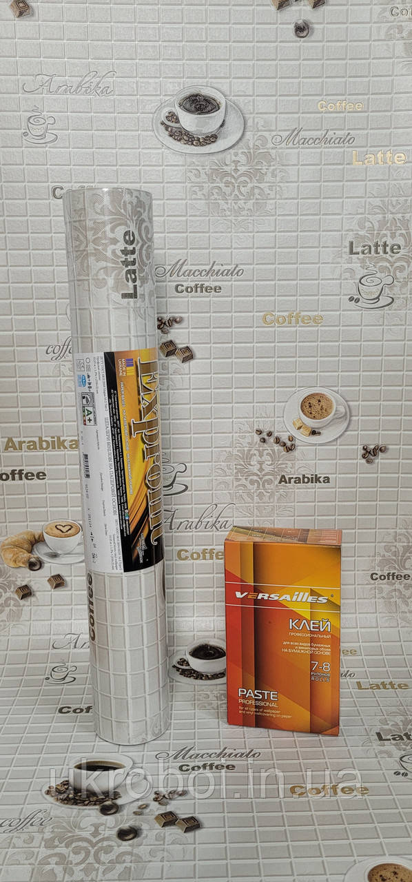 Шпалери вінілові Expromt супер мийка "Арабіка" 9124-02 (0.53м×10м)