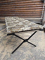 Матрац 690×1970мм на розкладачку НАТО. Піксель