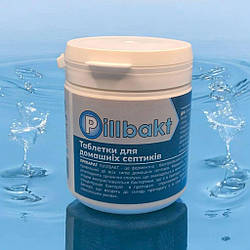 Таблетки PILLBAKT для побутових очисних споруд і септиків, 40 шт.