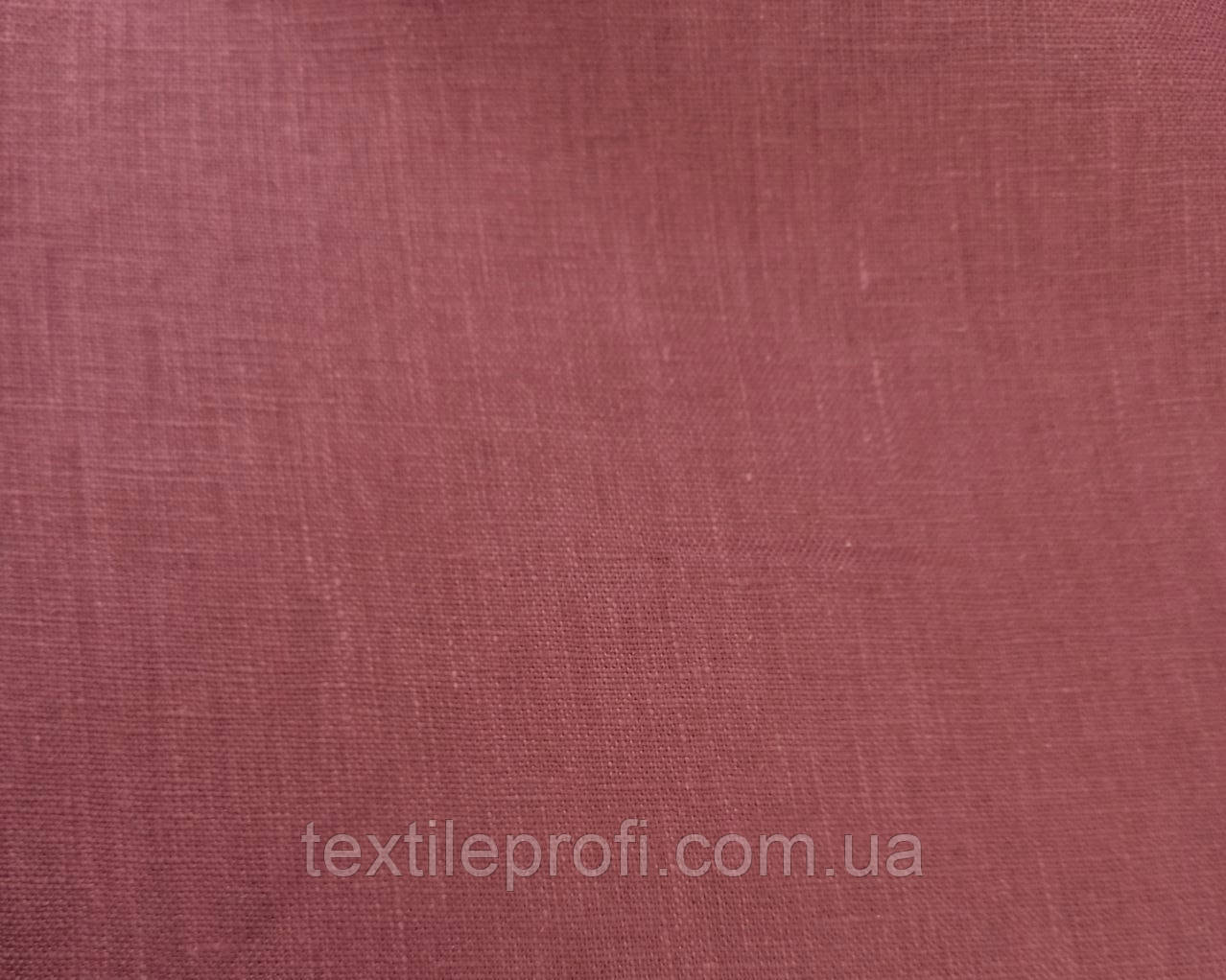 Костюмна лляна тканина "Бісквіт", фото 1