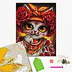 Алмазна мозаїка вишивка 40х50 см Киця Троянда ©Маріанна Пащук Brushme DBS1084, фото 2