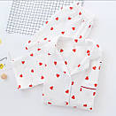 Піжама з мусліну в сердечках, фото 2