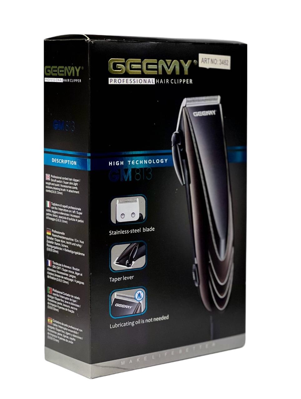 Машинка для стрижки волосся Geemy GM-813 40шт 9463