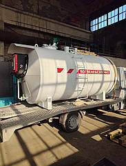 Резервуар для палива наземний 25 м3 Бензин/Дизель Паливна ємність наземна Заправка модульна