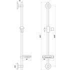 Душова стійка Globus Lux DS-1106-CR, фото 7
