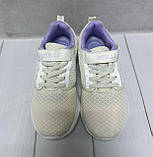 Літні тканинні дитячі кросівки Stilli для дівчинки бежеві 32-37, фото 3