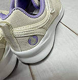 Літні тканинні дитячі кросівки Stilli для дівчинки бежеві 32-37, фото 6