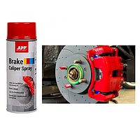 Фарба аерозоль для гальмівних супортів "APP" червона 400мл