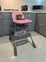 Стільчик для годування BAMBI рожевий