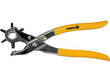 Револьверний дірокол і щипці для люверсів Vorel 43603, фото 3