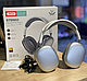 Бездротові навушники блютуз XO BE25 Stereo MP3 Bluetooth Stereo, накладні блютуз навушники, Срібло, фото 4