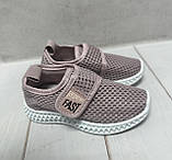 Дитячі кросівки на дівчинку Vesnoe сітка легенькі рожеві 21-23, фото 2