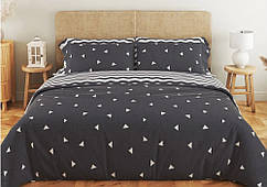 Сімейна постільна білизна євро Теп ранфорс 334 Night