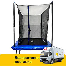 Батут із сіткою дитячий (розмір 183-244-260см) Profi MS 0589