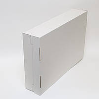 Коробка для взуття з гофрокартону біла 480*320*100 (75)