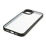 Чохол Aluminum Camera Frame для Apple iPhone 14 color 01 чорний Люкс, фото 2