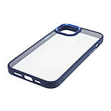 Чохол Aluminum Camera Frame для Apple iPhone 14 color 03 темно-синій Люкс, фото 2
