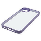 Чохол Aluminum Camera Frame для Apple iPhone 14 Max color 09 бузковий Люкс, фото 2