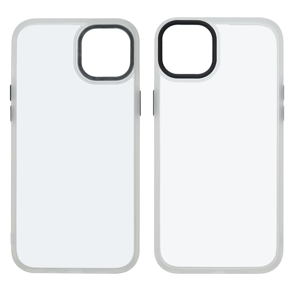 Чохол Aluminum Camera Frame для Apple iPhone 14 Max color 08 білий Люкс, фото 1