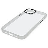 Чохол Aluminum Camera Frame для Apple iPhone 14 Max color 08 білий Люкс, фото 2