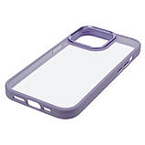 Чохол Aluminum Camera Frame для Apple iPhone 14 Pro color 09 бузковий Люкс, фото 2