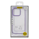 Чохол Aluminum Camera Frame для Apple iPhone 14 Pro color 09 бузковий Люкс, фото 3