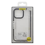 Чохол Aluminum Camera Frame для Apple iPhone 14 Pro Max color 01 чорний Люкс, фото 3