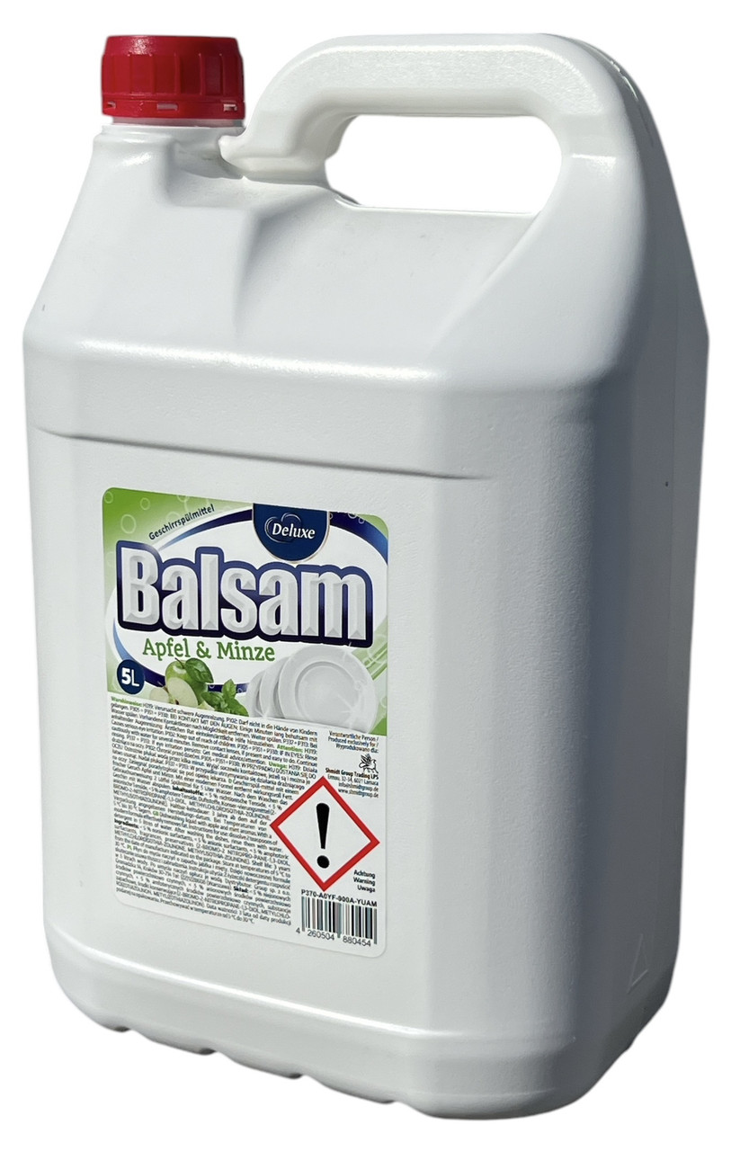 Засіб для миття посуду Balsam Deluxe 5 л