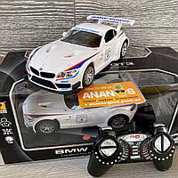 Машинка на пульте управления BMW Z4 GT3 24см / горят передние и задние фары , Акб 4,8V 700mAh /