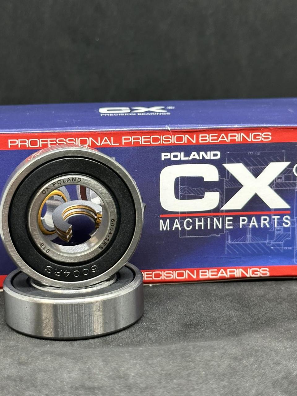 Підшипник 6004 2RS, 180104 (20*42*12) CX Poland Original, фото 1