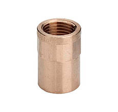 Муфта перехідна для мідної труби VIEGA 10x1/2" (ВР) різьбове (бронза) 119515