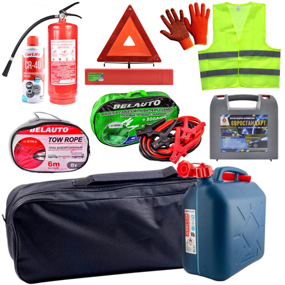 Набір дальнобійника з буксирним тросом LIDO-3, фото 1