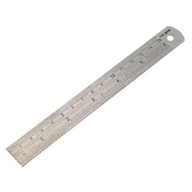 Лінійка 150 мм Неіржавка сталь 2Cr13 TOLSEN 35024