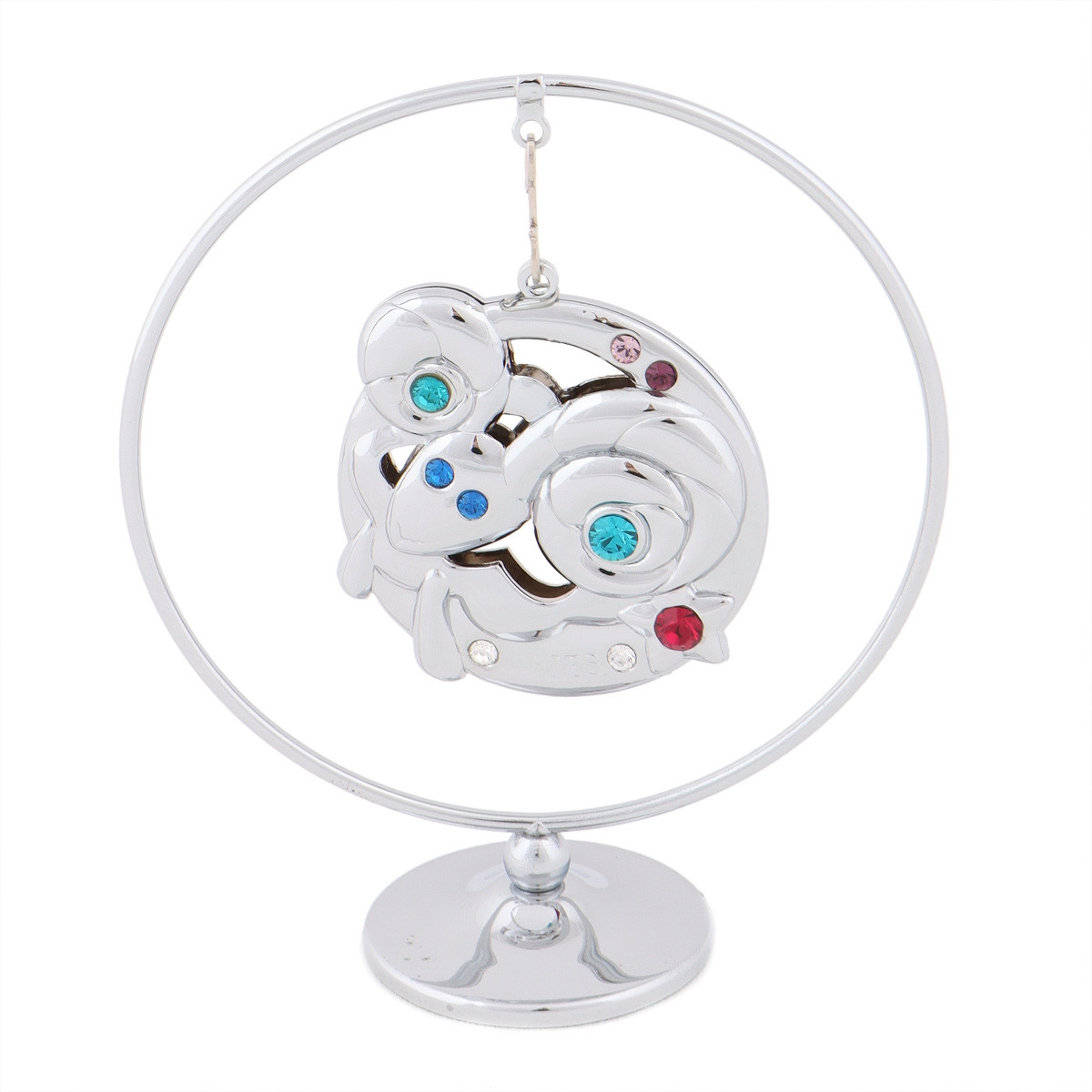 Фігурка Crystocraft зі стразами Swarovski знак зодіак Овен 8х7 см 0450-105/GA-SL