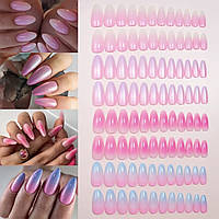 Упаковка накладних нігтів, 4 набори 96 шт