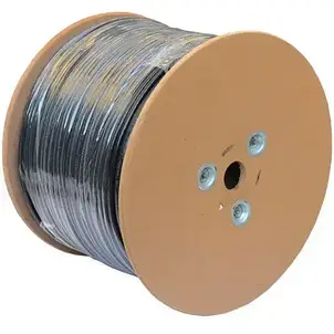 Кабель UTP Omega, Cat.5e, 2 пари, 0,48 мм, Cu, Ø 4.5 мм, зовнішній із тросом, 305 м, фото 2