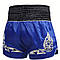 Шорти для тайського боксу Муай Тай р-рS, шорти для кікбоксингу р-рXL Another Boxer BO-2352 сині, фото 2