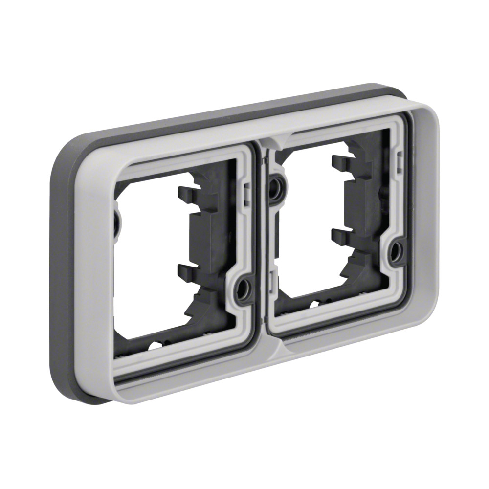 Рамка 2Х для в/у, горизонтальна, сіра, W.1 13293505 13293505