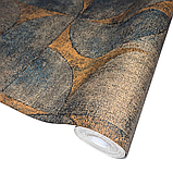 Шпалери вінілові 10.05 × 1.06 м Marburg 32872, коричневі для спальні, вітальні, кабінету, передпокою, фото 2