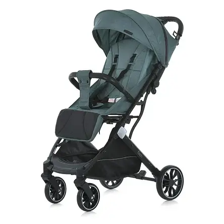Коляска дитяча прогулянкова Flash M 5727 Pine Green (чохол), фото 1