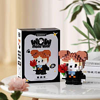 Конструктор блоковий дитячий Meow Woof пес песик собака собачка Наречений