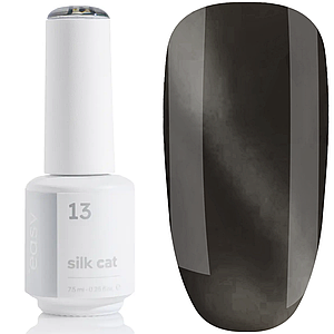 Гель-лак котяче око EASY Silk Cat №13, 7.5 мл графітовий