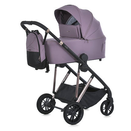 Універсальний візочок 2в1 El Camino COIL ME 1190 Grape Pink Рожева, фото 1