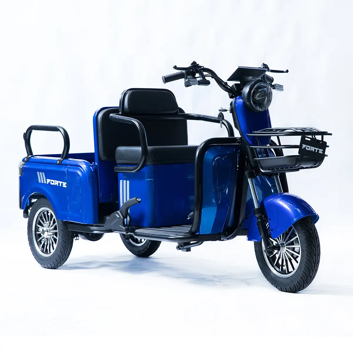 Електротрицикл акумуляторний з кузовом CARGO-P800 800W-72V-20Ah шини 10"/10" купити дешево в Україні