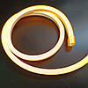 Неон LED 220V жовтий – комплект 1 м з адаптером, фото 7