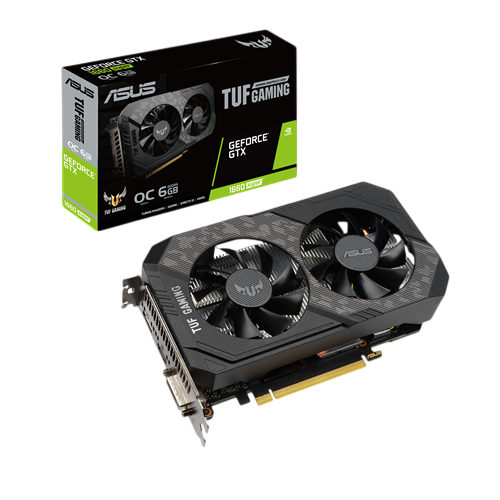 Відеокарта GeForce GTX 1660 Super 6GB Asus TUF Gaming OC (TUF-GTX1660S-O6G-GAMING) Б/В